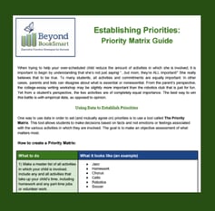 Priority matrix guide