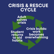 crisis and rescue cycle