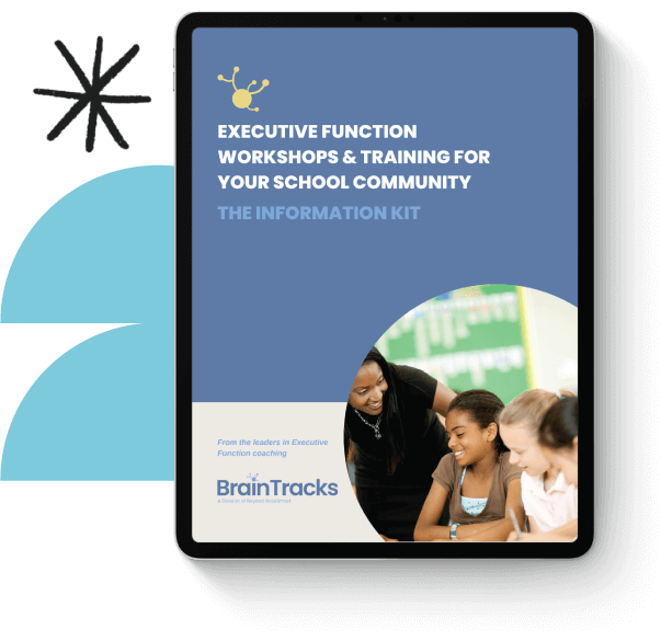 Executive Function Toolkit Cover on an ipad