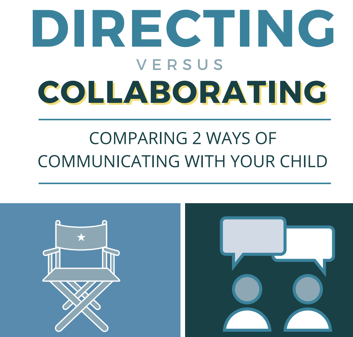 Infographic: Directing vs Collaborating