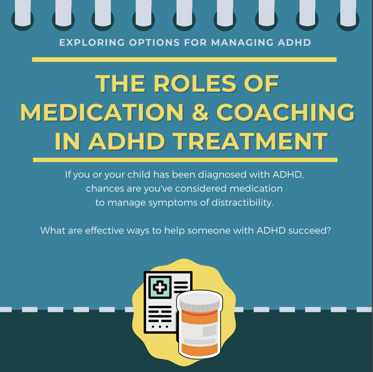 Infographic: ADHD Medications and EF Coaching